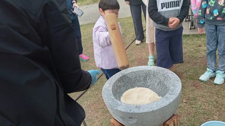 新春！餅つきイベント開催！